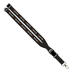 1" POLYESTER LANYARD W/ SLIDE BUCKLE RELEASE